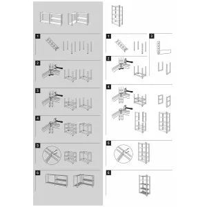Lagerhylla 2000X460X2100Mm 5 Hyllplan