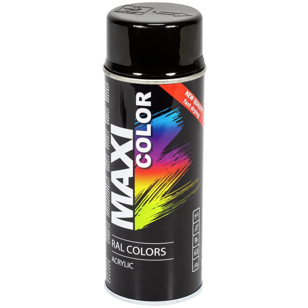 Sprayfärg Glans Svart 400Ml