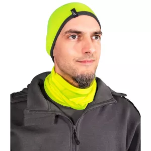 Mössa Lex Fl.Gul/Grå Omvändbar