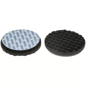 Polersvamp 150Mm Polarshine 2St Svart Waffle