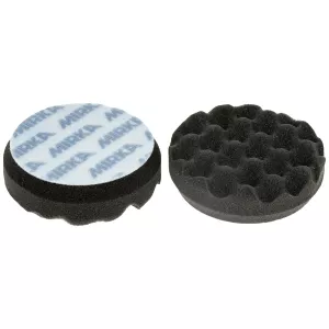 Polersvamp 85Mm Polarshine 2St Svart Waffle