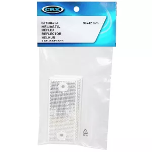 Reflex 96X42Mm Vit Monteringshål 2St