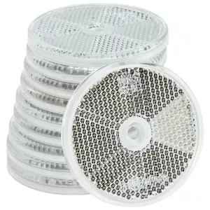 Reflex Vit Rund 61Mm Monteringshål 10St