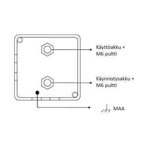 Skiljerelä 24V 140A