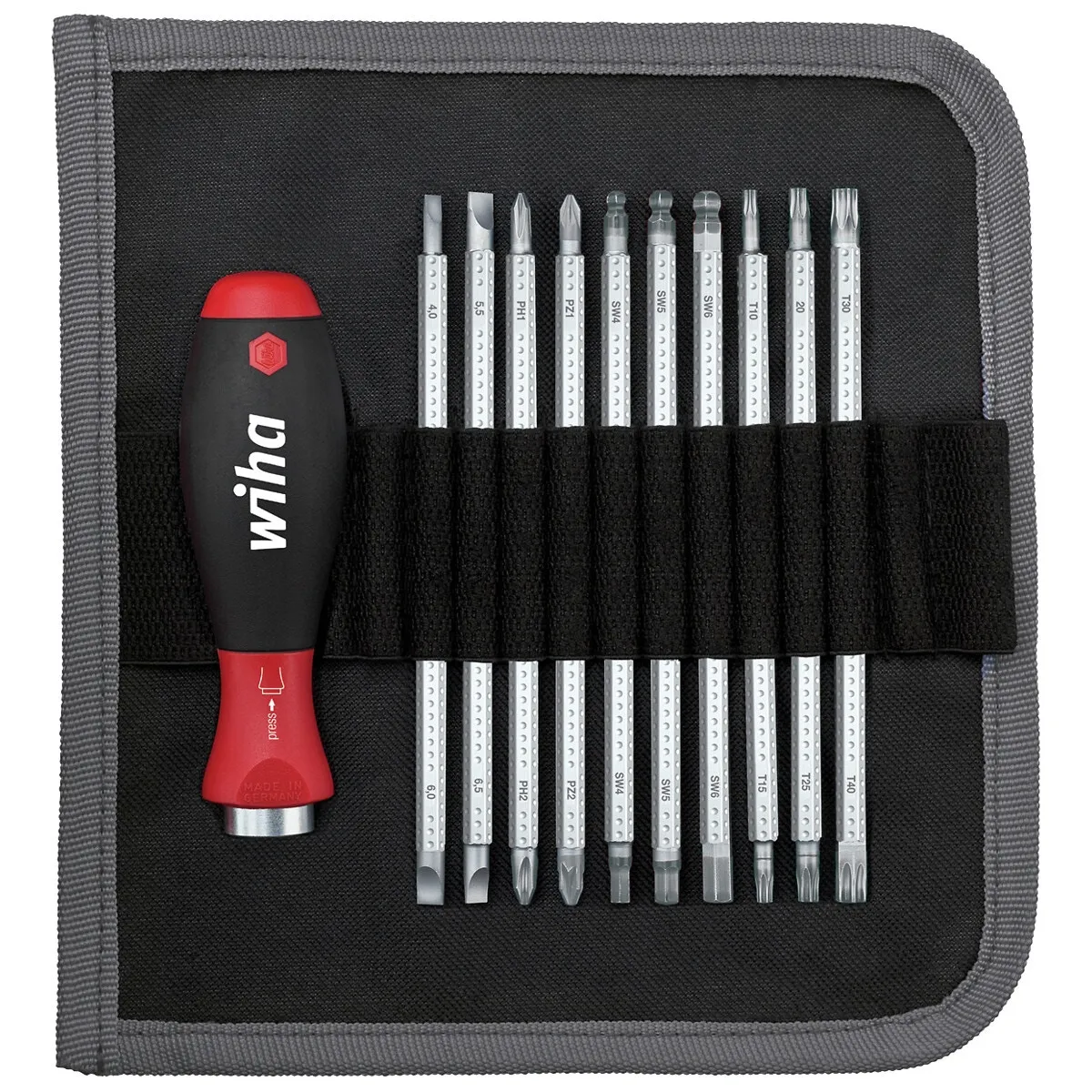 Skruvmejsel Med Bytes Klingor System 6 11St