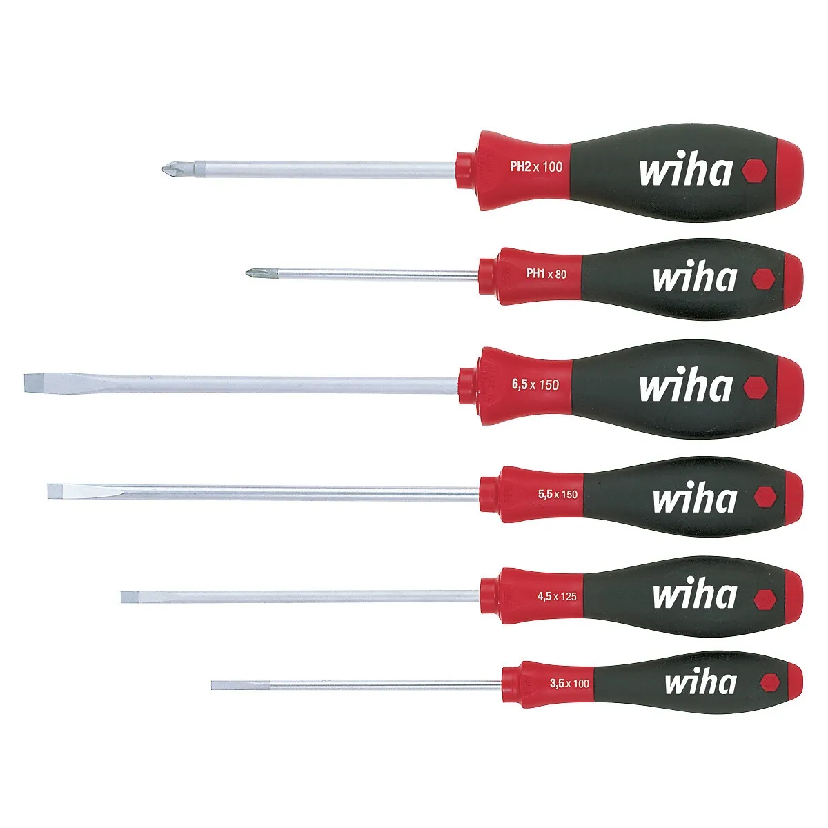 Skruvmejselsats 6St Spår/Ph1/Ph2 I Foam