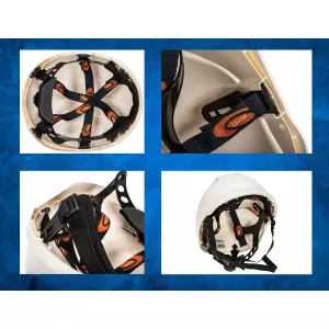 Skyddshjälm Curro White