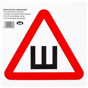 Skylt Stud 200X200 Klistermärke