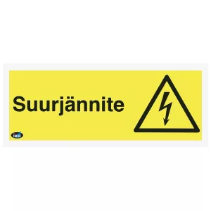 Skylt Suurjännite 200X80