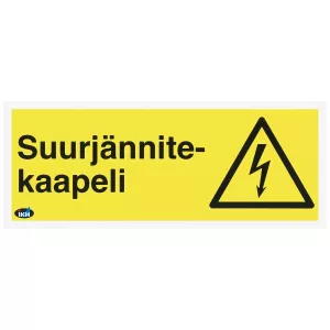 Skylt Suurjännitekaapeli 200X80