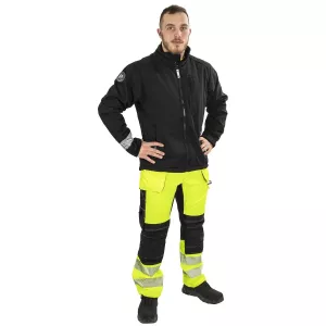 Softshell Jacka 2Xl Ryder Svart