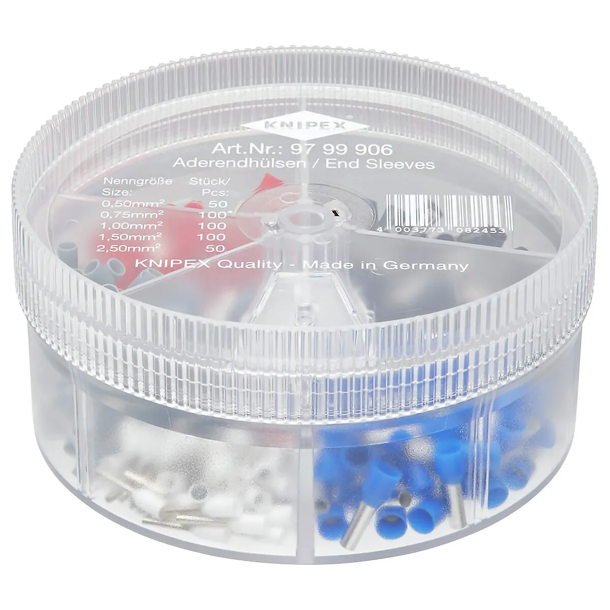 Sortimentslåda Med Isolerade Ändhylsor