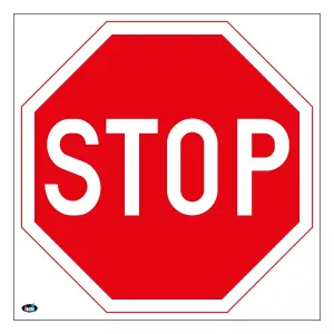 Stoppskylt 200X200