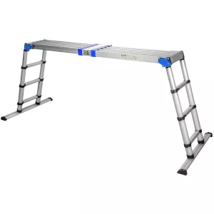 Teleskopisk Arbetspall Alum.