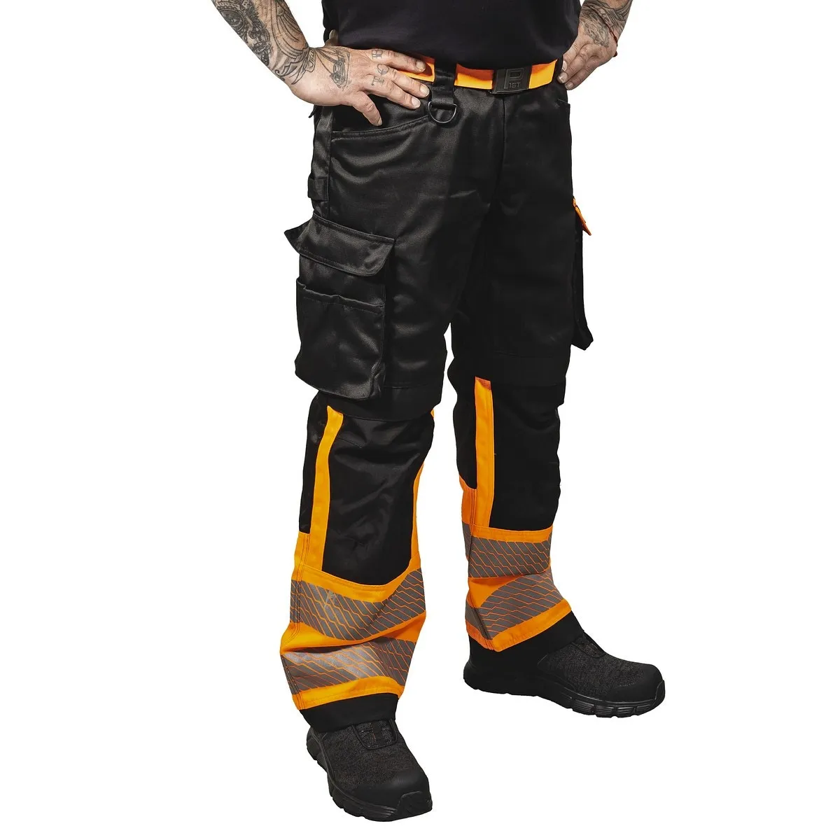 Varselbyxor 4Xl Greyson Fl.Or/Svart Kl1