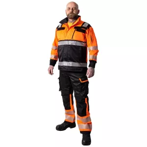 Varseljacka 4Xl Graniitti Fl.Oran/Svart Kl2 En2047