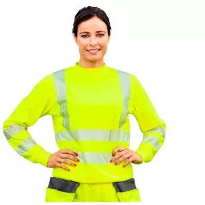 Varselskjorta 2Xl Adley Fl.Gul Kl2 En20471