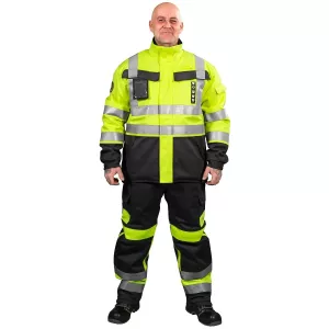 Vinterjacka 3Xl Flams. Sauron Fl.Gul/M.Grå Kl2 En