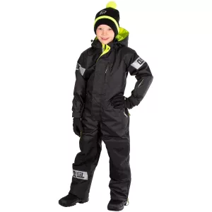 Vinteroverall Barn 150 Arthur Svart/Fl.Gul