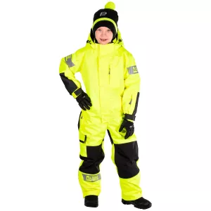 Vinteroverall Barn 160 Arthur Fl.Gul/Svart