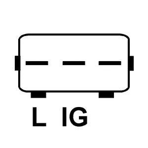 Växelströmsgenerator 40A 12V Bobcat