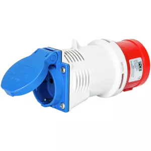 Övergångsadapter Cee 400V/230V 16A