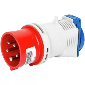 Övergångsadapter Cee 400V/230V 16A