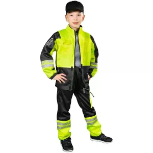 Barnjacka 110 Alex Fl. Gul/Svart