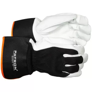 Arbetshandskar 11 Rib Skinn Säkerhetsmudd