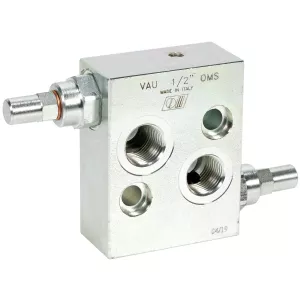 Dubbel Övertrycksventil 1/2 Vau 30-180