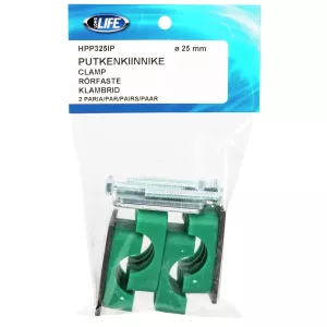 Rörklammer 25Mm Standard Serie Packad 2 Par