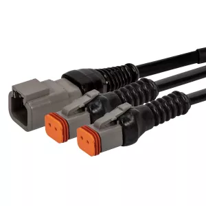 Deutsch Förgreningskabel, Dtp -> 2St Dt