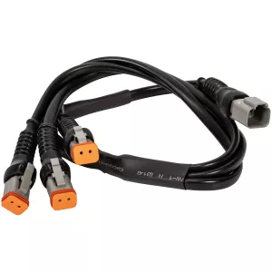 Deutsch Förgreningskabel, Dt -> 3St Dt