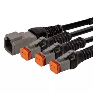 Deutsch Förgreningskabel, Dtp -> 3St Dt