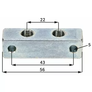 Smörnippelblocket För Två G1/8