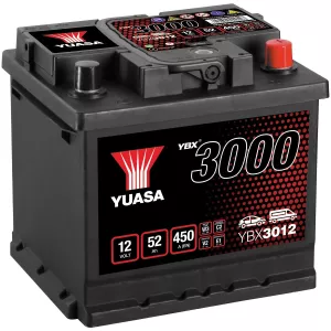 Batteri Yuasa 52Ah -+ 207X175X190