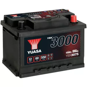 Batteri Yuasa 60Ah -+ 242X175X175