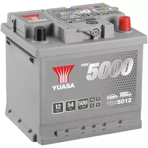 Batteri Yuasa 54Ah -+ 207X175X190