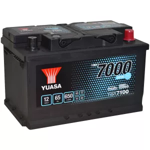 Batteri Yuasa 65Ah Efb -+278X175X175