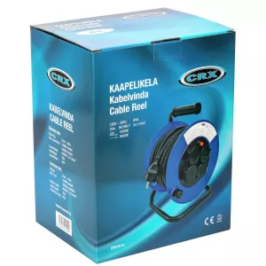 Kabelvinda 20M Gummi 4-Del 3X1,5Mm