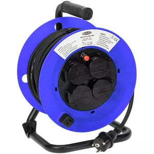 Kabelvinda 20M Gummi 4-Del 3X1,5Mm