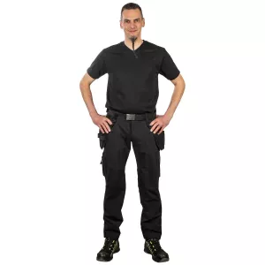 T-Shirt 2Xl Rieden Svart V-Hals