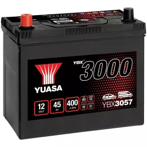 Batteri Yuasa 45Ah +- 238X129X225