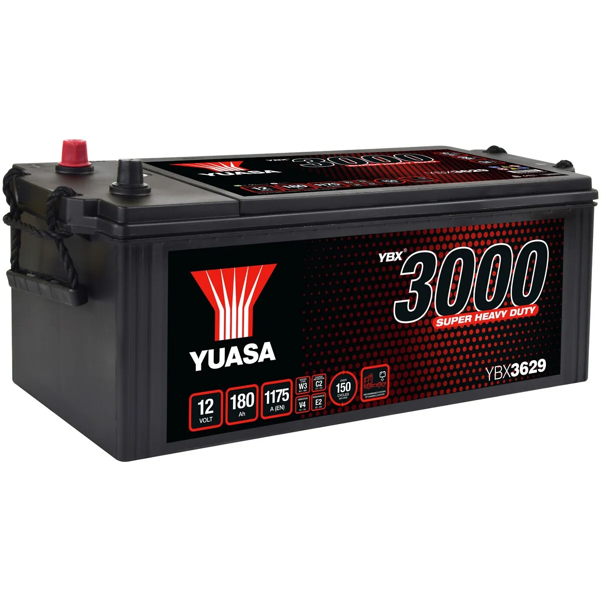 Batteri Yuasa 180Ah Shd 511X222X215