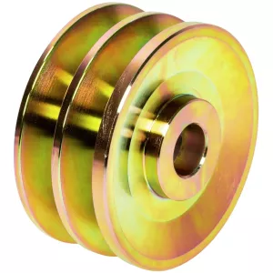 Remskiva 2-Spår 81Mm För 13Mm Rem