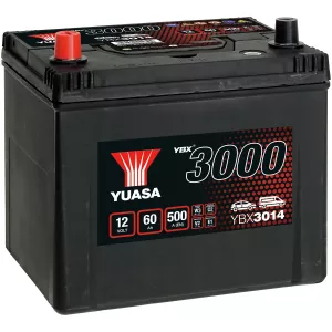 Batteri Yuasa 60Ah +- 232X173X225