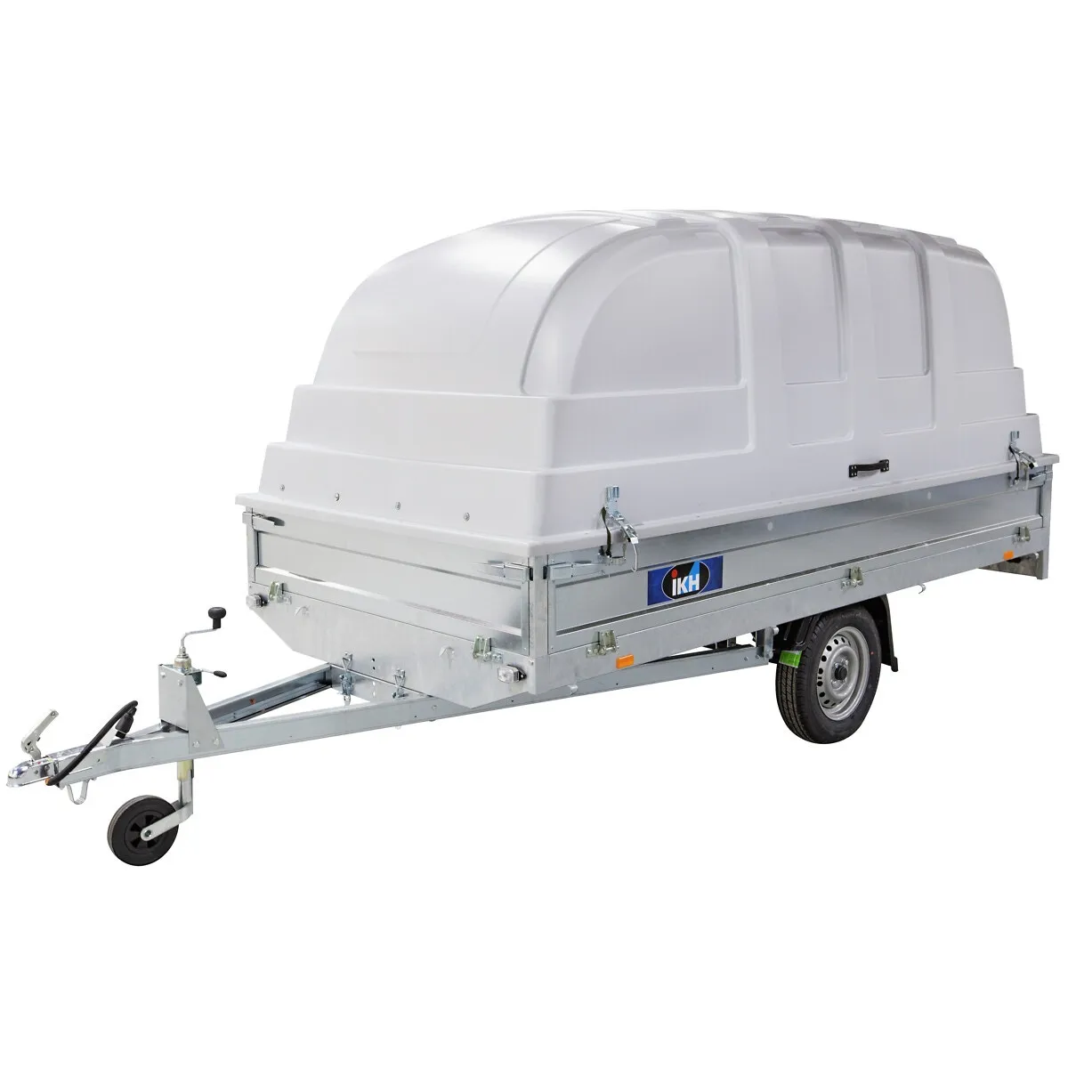 Släpvagn 325X150X30 825Kg 1-Axel Med Sido Tipp