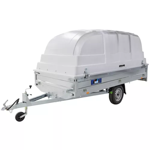 Släpvagn 325X150X30 825Kg 1-Axel Med Sido Tipp