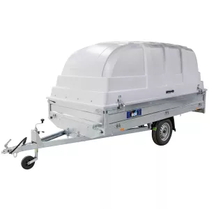 Släpvagn 325X150X30 825Kg 1-Axel Med Sido Tipp
