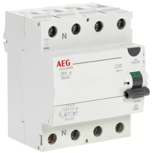 Jordfelsbr 4-Pol 40A 30Ma Aeg